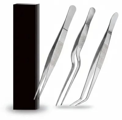 Imagen del producto de JL Cuisine - Juego de pinzas de cocina - Set de 3 piezas - Acero inoxidable, Imagen generada por IA