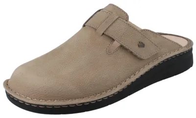 Produktbild von FINN COMFORT Petare Damen Clog beige Nubukleder genarbt - Größe: 41