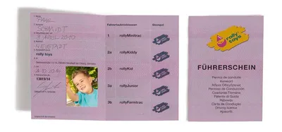 Produktbild von rolly toys Führerschein; 55 814 8