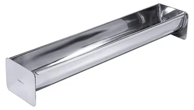 Produktbild von Contacto Terrinenform 35 cm 900ml Edelstahl 18/10 Dachrinnenform, Gastro-Qualität, spülmaschinengeeignet, für Pasteten, Parfaits & Desserts