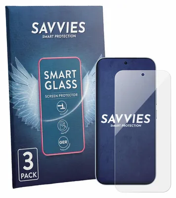 Produktbild von 3x Savvies Schutzglas Folie für Xiaomi 17T (case-friendly) 9H Panzer Schutzfolie Glas Displayschutz klar transparent