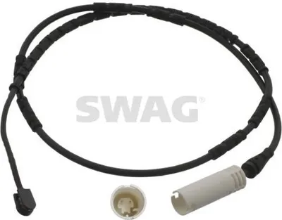 Image de SWAG 30 93 7669 Capteur d'usure des plaquettes de frein 1105 mm (arrière) pour BMW Série 3 Break (E91), Berline (E90), Hatchback (E87), Coupé (E92) et Cabriolet