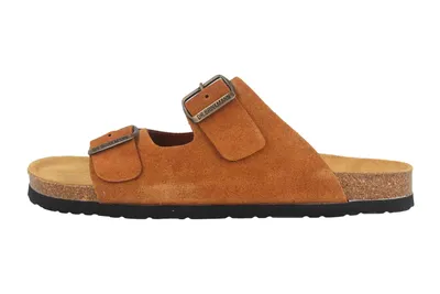 Produktbild von Dr. Brinkmann Pantoletten in Übergrößen Braun 700108-02 große Damenschuhe