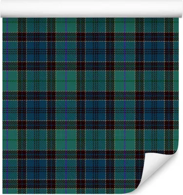 Produktbild von 10m VLIES WALLPAPER rolka geometrické línie šachovnicový tartan vzor XXL