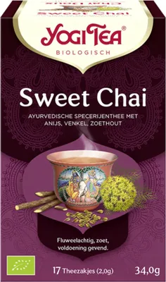 Produktbild von Yogi Tea Sweet chai  (17 stuks)