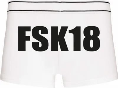 Produktbild von Boxershorts - Mann - Boxer-0047-man-white-h-L - weiß - L - hinten - FSK18 - lustiges Motiv - Spruch - Unterwäsche - Unterhose - Freizeit - lustig