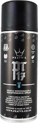 Zdjęcie produktu dla Peaty's PA4-PT17-12, Środek czyszczący, Łańcuch, Aerozolu, 400 ml, 1 szt.