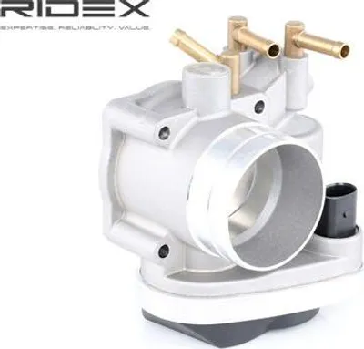 Produktbild von RIDEX 158T0011 Drosselklappe für VW GOLF VI (5K1) Golf V Schrägheck (1K1) TOURAN (1T1, 1T2) Passat Variant (3C5) für AUDI A3 Sportback (8PA)