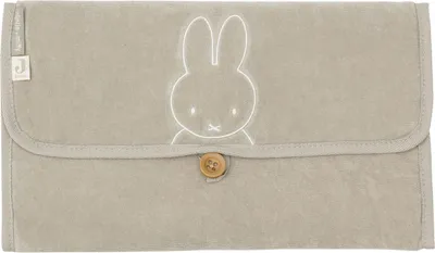 Produktbild von Jollein Miffy Wickelunterlage – Frottee - Olive Green | Wickelunterlage
