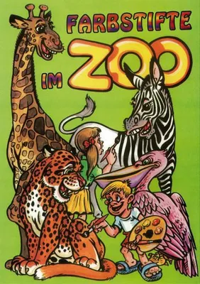 Produktbild von Farbstifte im Zoo: Malbuch