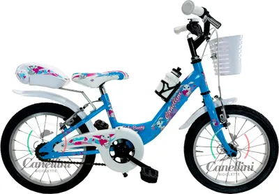 Produktbild von Kinderfahrrad Canellini VENERE 16" BABY BUNNY - Blau