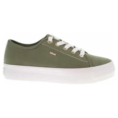 Produktbild von s.Oliver Damen Schnürschuhe Sneaker 5-23619-38  , Größe:40 EU, Farbe:Grün