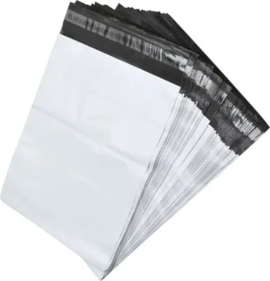 Produktbild von 50 kusov samolepiacich fóliových poštových tašiek | 200 x 350 mm poštové tašky so samolepiacou pečaťou | 20 x 35 cm nepriehľadné plastové poštové tašky na oblečenie a textil