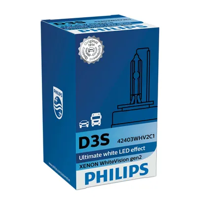 Image de Philips Xenon WhiteVision gen2 D3S PK32d-5 35 W 42 V (boîte de 1)