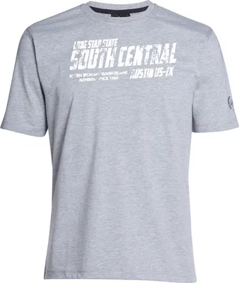 Produktbild von Übergrößen T-Shirt Lone Star weiß AHORN SPORTSWEAR Grey Melange 8XL