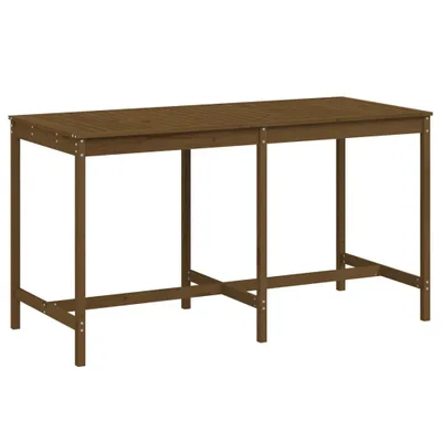 Produktbild von Gartentisch Honigbraun 203,5x90x110 cm Massivholz Kiefer