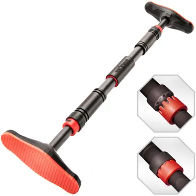 Produktbild von NEOLYMP Klimmzugstange Türrahmen ohne Schrauben mit Pull up Bar E-Book - Klimmzug Stange verstellbar 70 - 100 cm mit Gewindesperre für sicheren Halt
