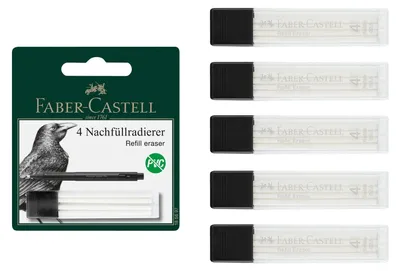 Produktbild von Faber-Castell 205267 Precision Eraser Pen Ersatzradierer 20 Nachfüllungen