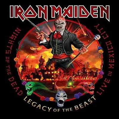 Obrázek produktu pro Iron Maiden: Nights Of The Dead/Legacy Of The Beast, Live In Mexico City 2 CD (Iron Maiden)