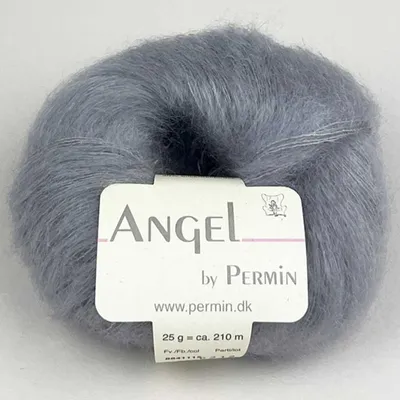 Immagine prodotto di Angel by Permin – Filato in mohair e seta Kid (70/30) (115 Nebelwald)