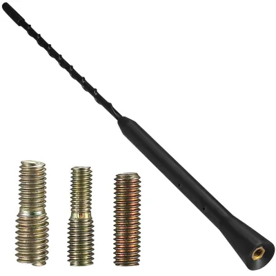 Autoantenne AM/FM, 28 cm, universell, mit M4/M5/M6-Gewinde