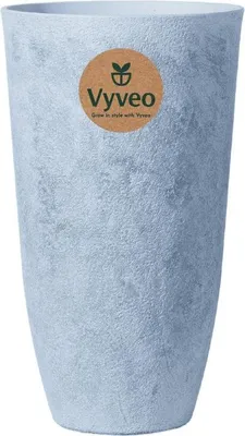 Produktbild von Vyveo - Blumentopf Tower - Hellgrau - 31x52