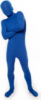 Produktbild von Kinder Morphsuit Ganzkörperanzug blau