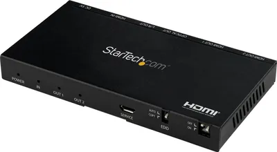 Immagine prodotto di StarTech.com Sdoppiatore Splitter HDMI a 2 porte - 4K 60Hz con scaler video incorporato