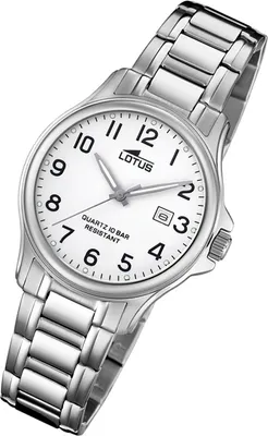 Produktbild von LOTUS Damen Uhr Classic Elegant 18655/1 Edelstahl Armbanduhr silber UL18655/1