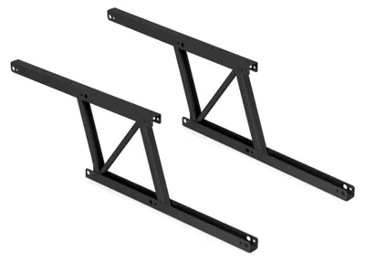 Obrázek produktu pro Sada zvedacího mechanismu konferenčního stolku Emuca, umožňuje zvednutí stolku o 135 mm, ocel, černě lakovaná