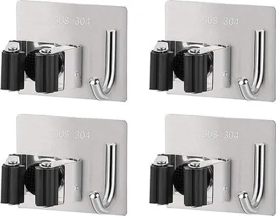 Immagine prodotto di 4 ganci a forma di anello, metallici