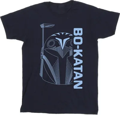 Produktbild von Star Wars - "The Mandalorian" T-Shirt für Herren BI47399 (XL) (Marineblau)