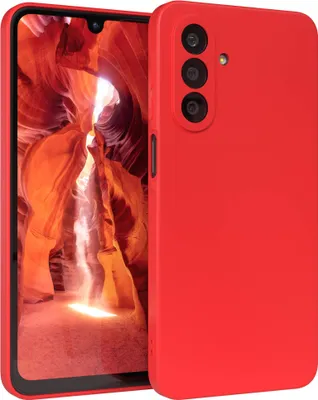 Produktbild von EAZY CASE - TPU Hülle für Samsung Galaxy A26, TPU Case stoßfeste Handyhülle, weiches Cover mit Kameraschutz, Silikonhülle in Rot