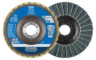 Immagine prodotto di Disco lamellare PFERD POLIVLIES Ø125 grana fine - 44694113