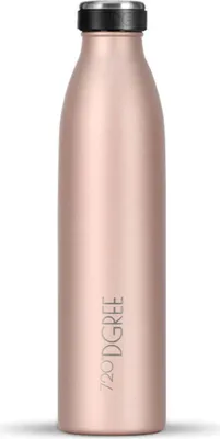 Produktbild von 720°DGREE Isolier Trinkflasche milkyBottle Edelstahl light rose gold 0,75l