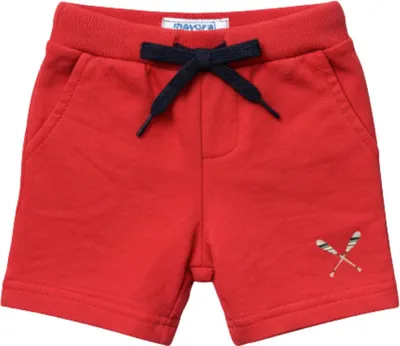 Productafbeelding van Jongensbroek Mayoral, korte joggingbroek, rood, maat 68