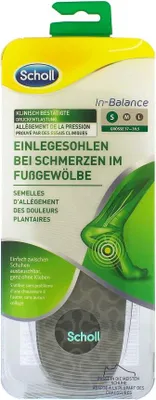 Produktbild von Scholl In-Balance Arch Pain Relief Einlegesohle, klein, 1 Stü ck