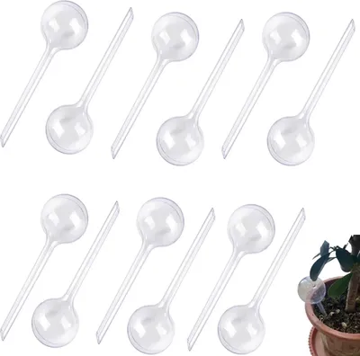 Productafbeelding van Automatische Bloemgieter 12 Stuks, Ronde Waterdispenser, Kunststof, Voor Potplanten en Bloemen