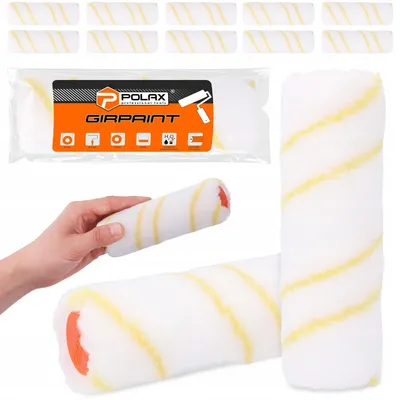 Produktbild von Polax Ersatzwalzen 15 cm für Acryl-, Klebe- und Emulsionsfarben