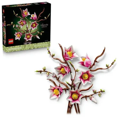 Immagine prodotto di LEGO Botanicals 11510 Rami di magnolia  Set per adulti  Fiori artificiali  Decorazione