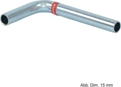 Produktbild von Geberit Mapress C-Stahl Passbogen 90°, 12 mm