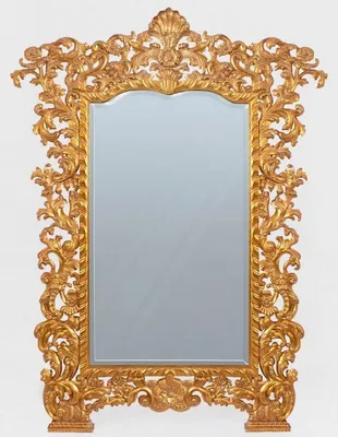 Produktbild von Casa Padrino Luxus Barock Standspiegel Gold - Prunkvoller Massivholz Spiegel im Barockstil - Barock Möbel - Edel & Prunkvoll