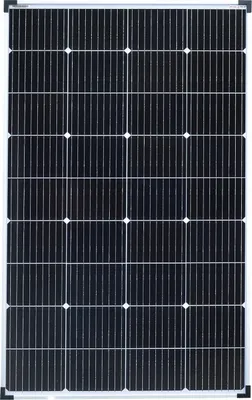 Produktbild von enjoy solar® Solarpanel monokristallines Solarmodul 150W 12V (silberner Rahmen), 166 mm Perc-Zellen, 0% MwSt.