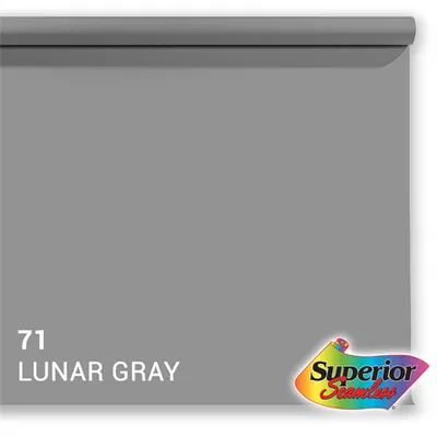 Image de Papier de fond supérieur 71 gris lune 1,35 x 11m
