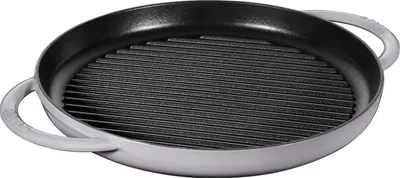 Image de Poêle de grill en fonte, diamètre 30 cm