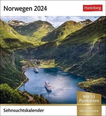 Produktbild von Norwegen Sehnsuchtskalender 2024