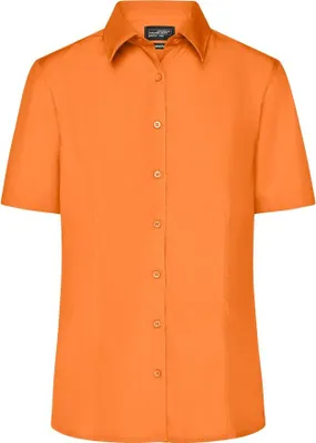 Produktbild von Ladies' Business Shirt Short-Sleeved orange, Gr. 3XL
