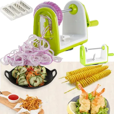 Produktbild von Spiralschneider Gemüse Spiralschneider Manuell Zucchini Spaghetti Schneider