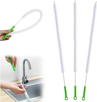 Produktbild von Famanu Abflussreinigungsbürste - Flexibel und langlebig - 3er Set