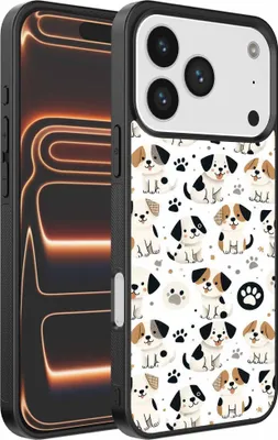 Obrázok produktu pre Vhodné pre iPhone 17 Pro Max Puzdro na telefón s potlačou psa - Zadný kryt z TPU s dizajnom psa - Smartphonica